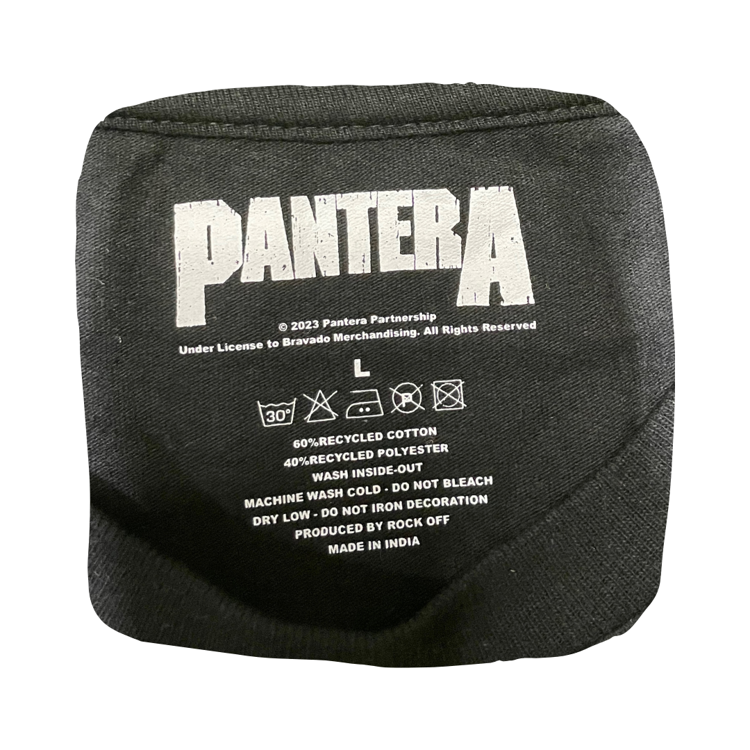 Pantera - Skull & Snake (Negro con brillos) IMPORTADO