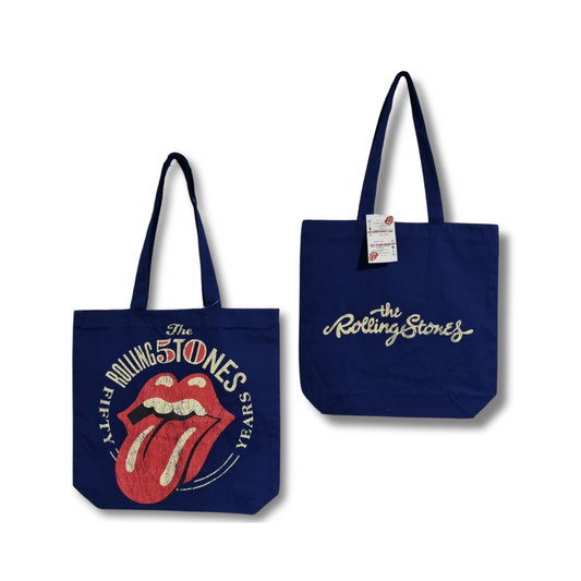 The Rolling Stones Fifty Years - Tote Bag