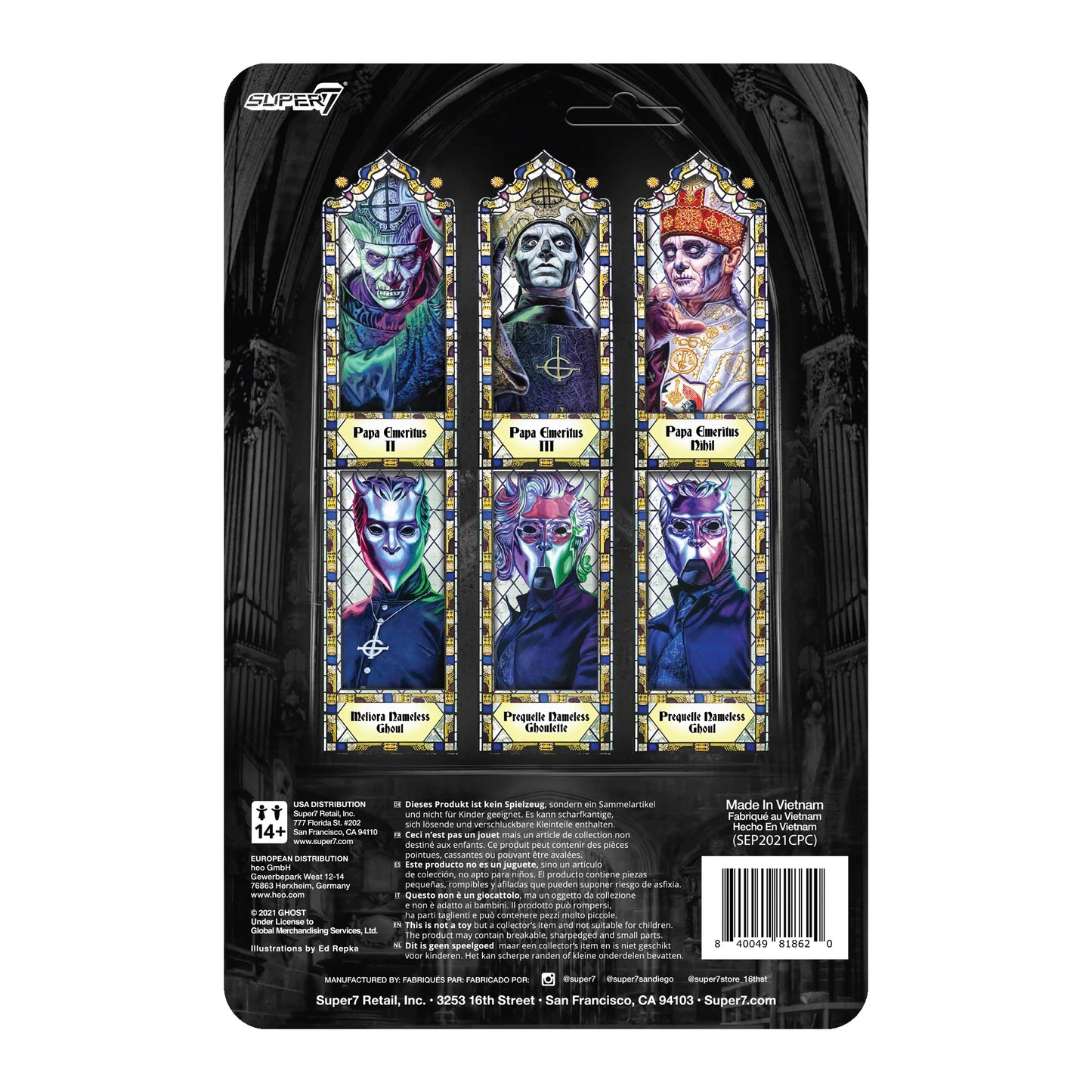 Prequelle Nameless Ghoul (Guitars) - Ghost ReAction Figures