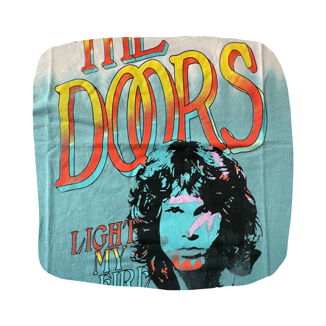 The Doors - Light my fire (Tie dye crema, azul) IMPORTADO