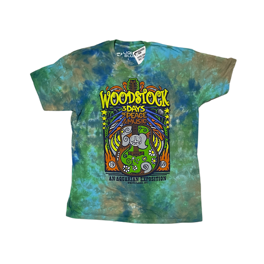 Woodstock - An aquarian exposition (Tie Dye verde) IMPORTADO