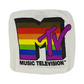 MTV - Logo Multicolor (Blanco) Segunda Mano