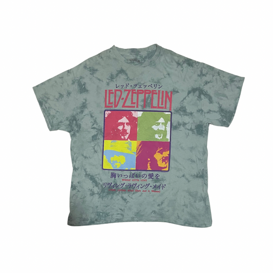 Led Zeppelin - Whola Lotta Love (Gris Tie dye)