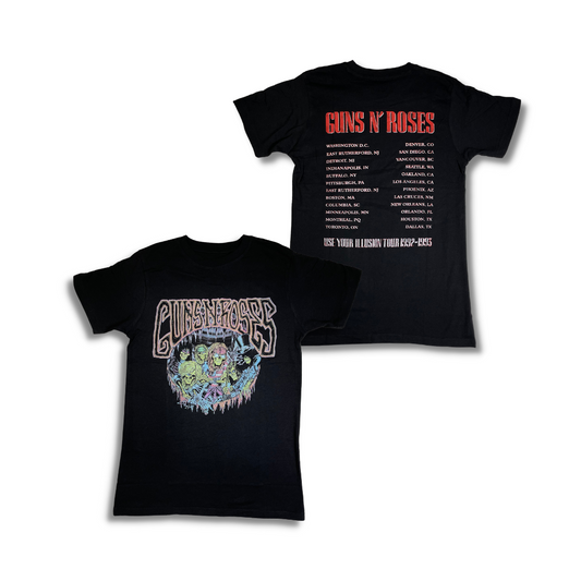 Guns and Roses - Use Your Illusion Tour 92-93  (Negro) IMPORTADO