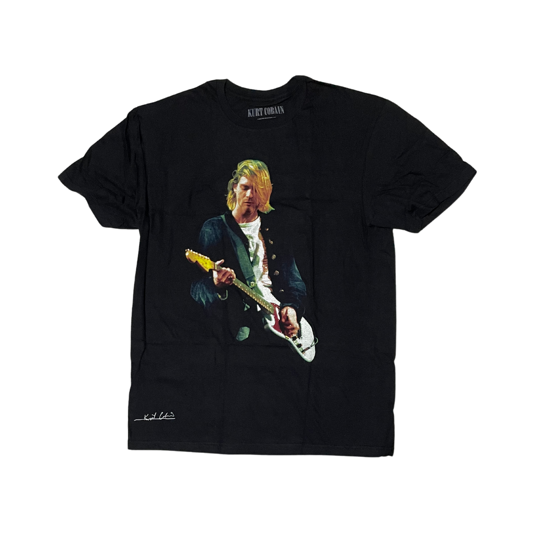 Kurt Cobain - Guitar photo (Negro) IMPORTADO