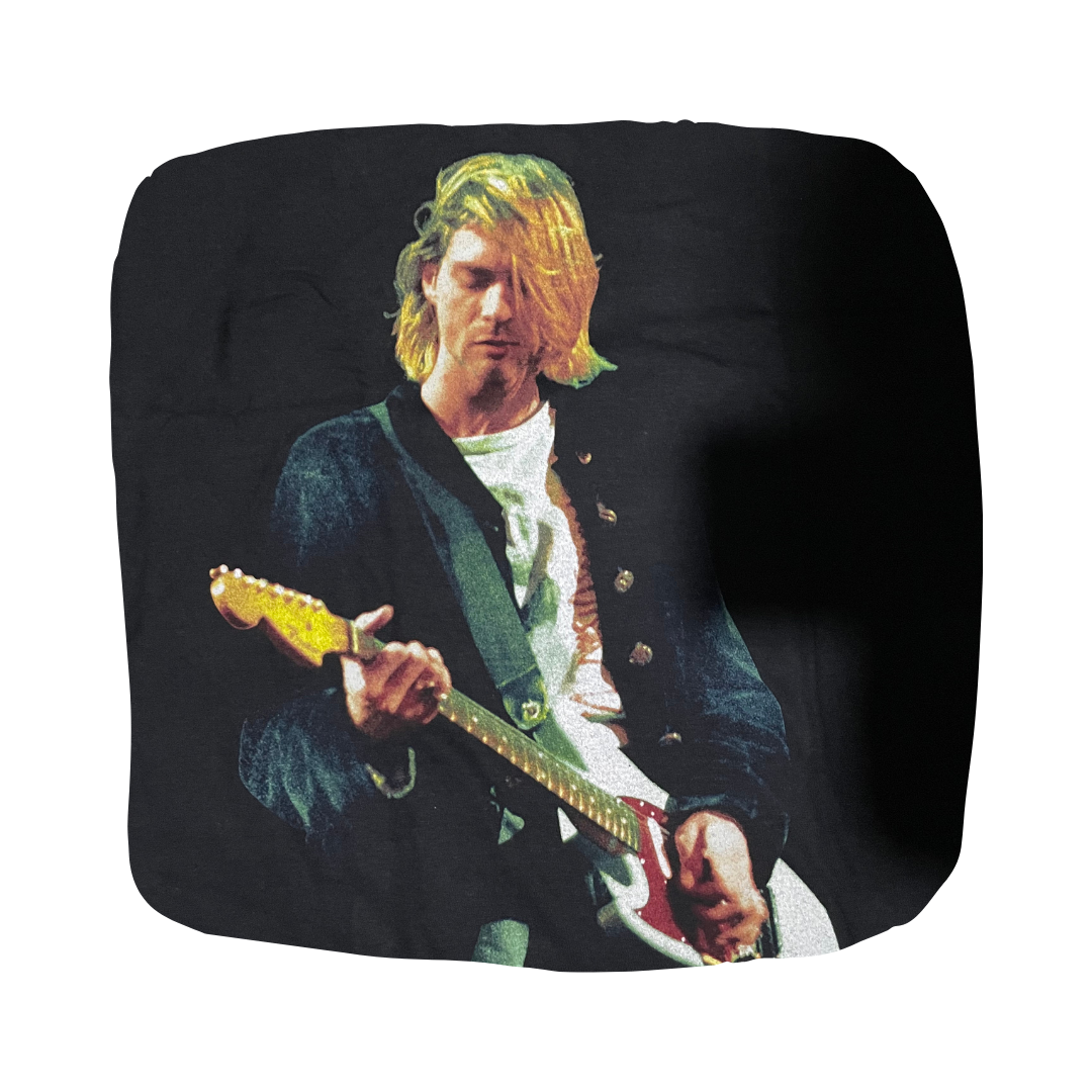 Kurt Cobain - Guitar photo (Negro) IMPORTADO